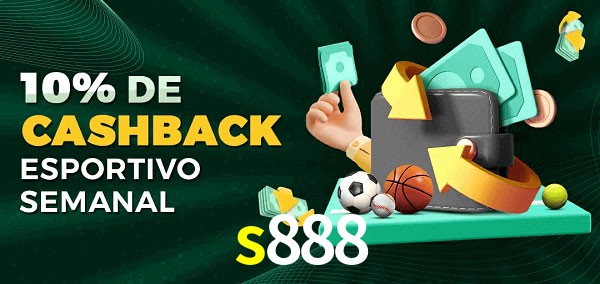 10% de bônus de cashback na s888