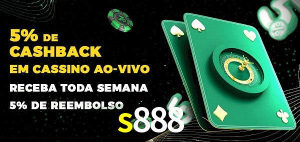 Promoções do cassino ao Vivo s888